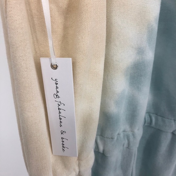 YOUNG FABULOUS & BROKE EBERHART TIE DYE JUMPSUIT - Picture 7 of 11